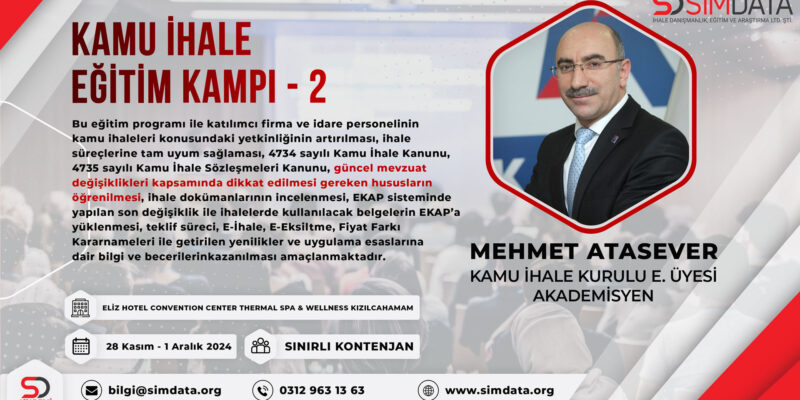 Kamu İhale Eğitim Kampı – 2