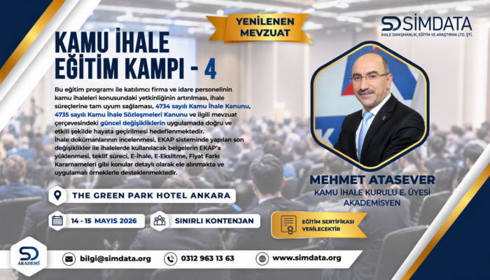 Kamu İhale Eğitim Kampı -4