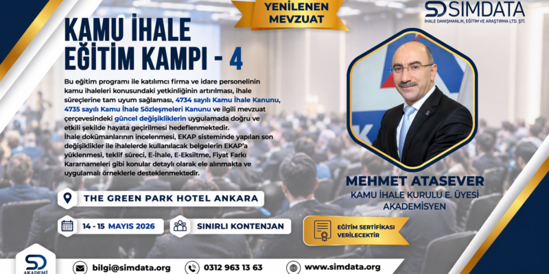 Kamu İhale Eğitim Kampı -4
